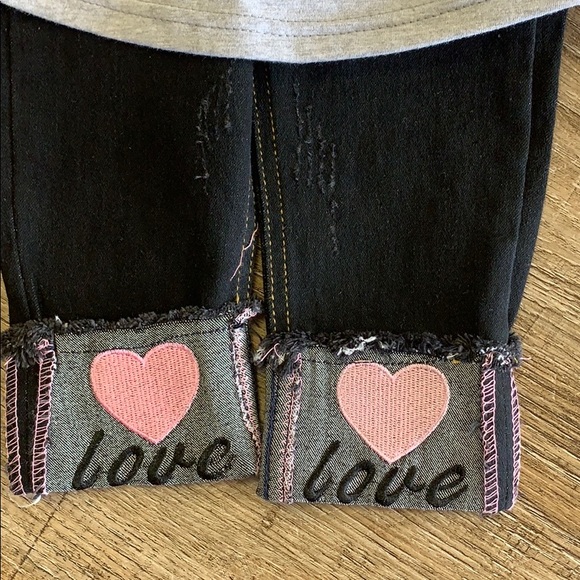 Long sleeve shirt and jean pant set - Picture 2 of 8